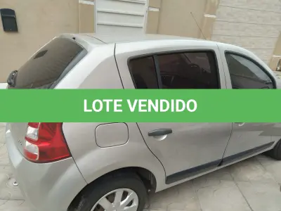 LOTE 100 - AUTOMOVEL, MARCA RENAUT SANDERO EXP
