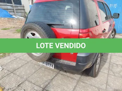 LOTE 104 - AUTOMOVEL FORD/ECOSPORT XLS 1.6L