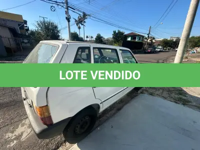 LOTE 435 - VEICULO FIAT UNO MILLE FIRE, ANO/MODELO 2002